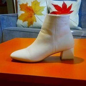 White boho boots